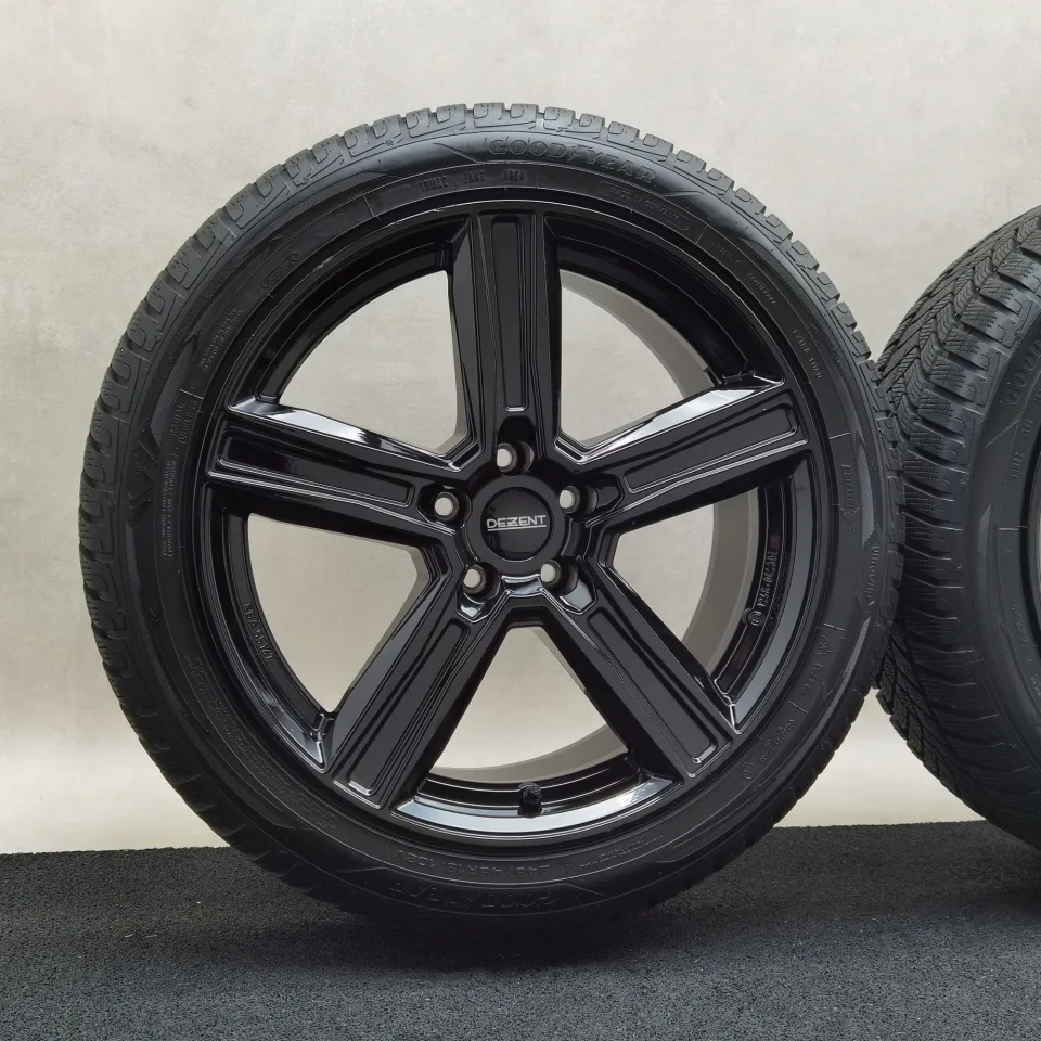 19 Zoll Dezent KG Schwarz glänzend Winterräder / Goodyear Ultragrip Performance + 245/45 R19 – Bild 3