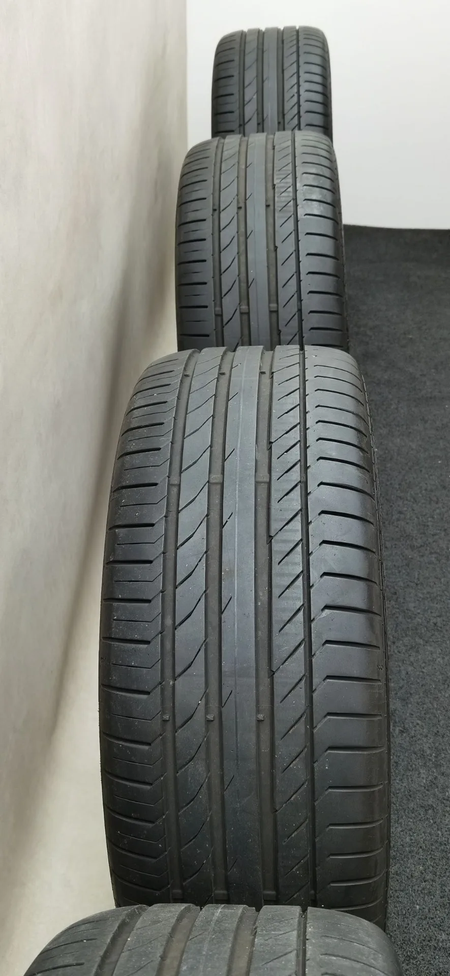 20 Zoll Volkswagen Suzuka Schwarz glänzend Sommerräder / Continental ContiSportContact 5 (ContiSeal) 255/40 R20 – Bild 2