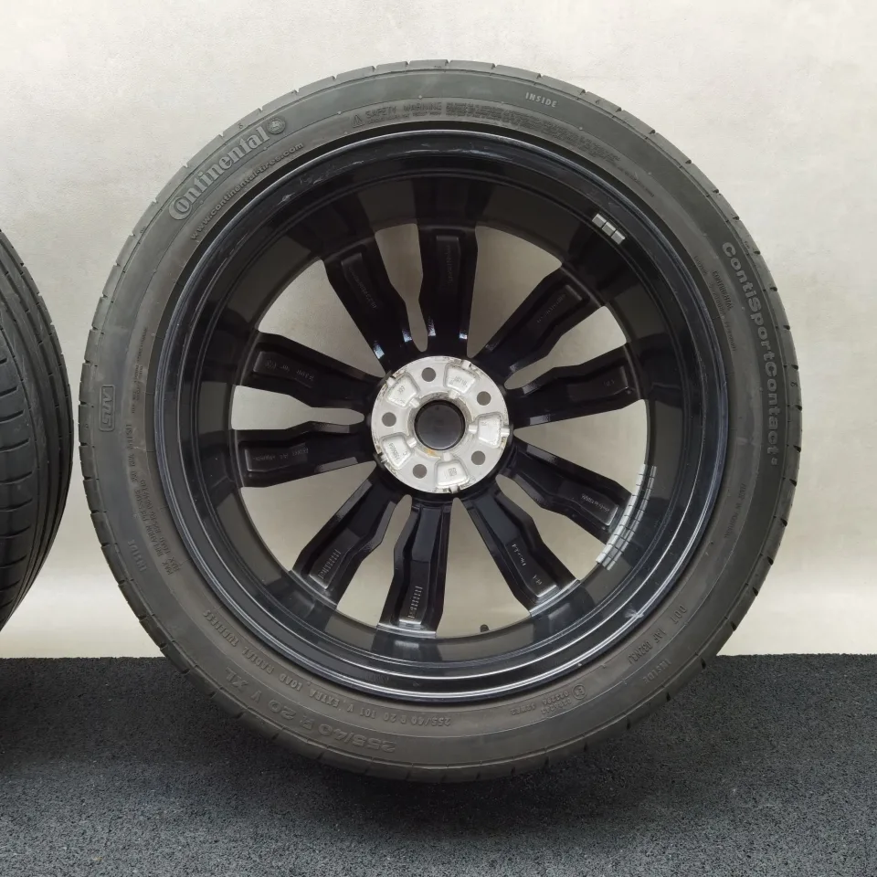 20 Zoll Volkswagen Suzuka Schwarz glänzend Sommerräder / Continental ContiSportContact 5 (ContiSeal) 255/40 R20 – Bild 9