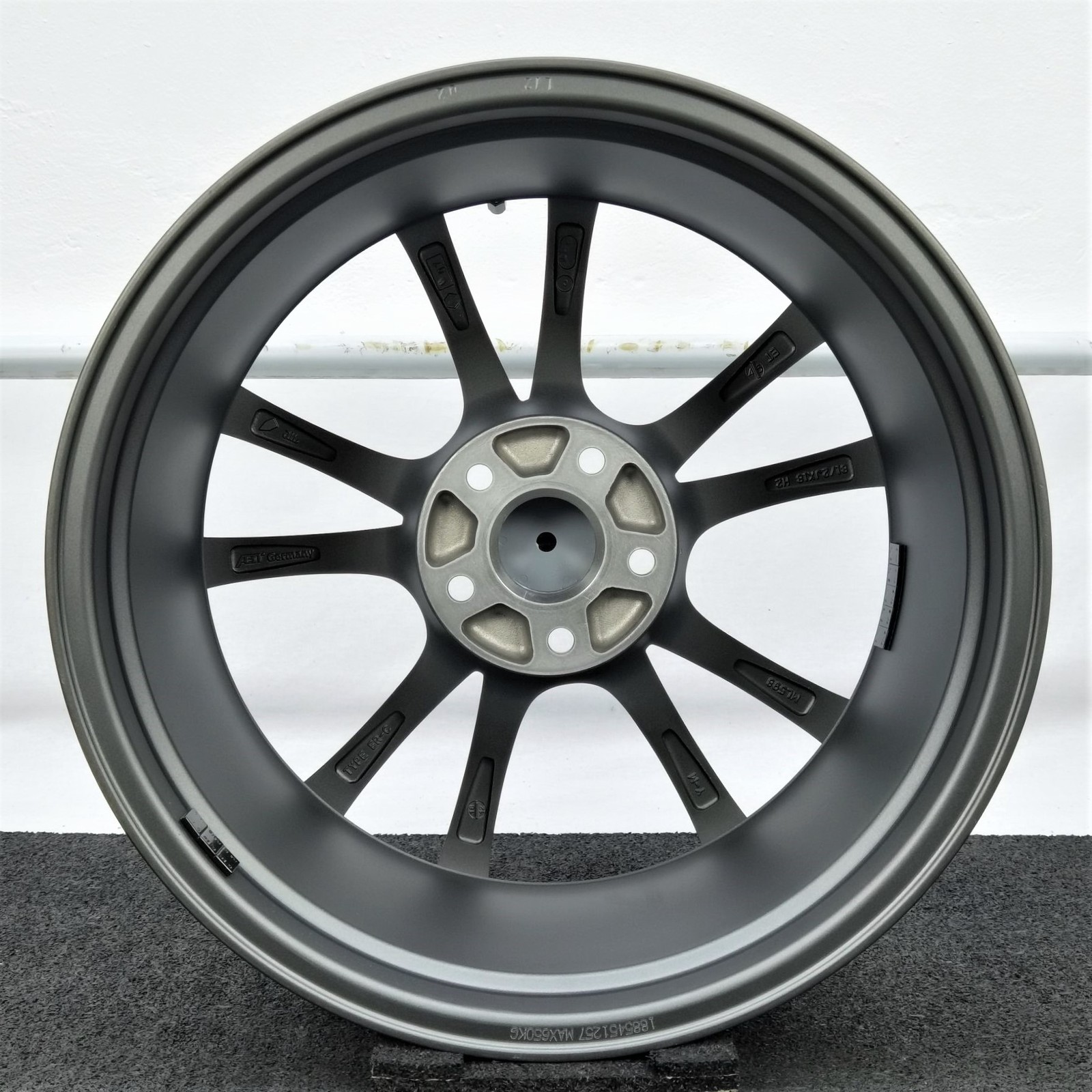 18 Zoll ABT Sportsline ER-C18 Gun metal, glanzgedreht Alufelge – Bild 3