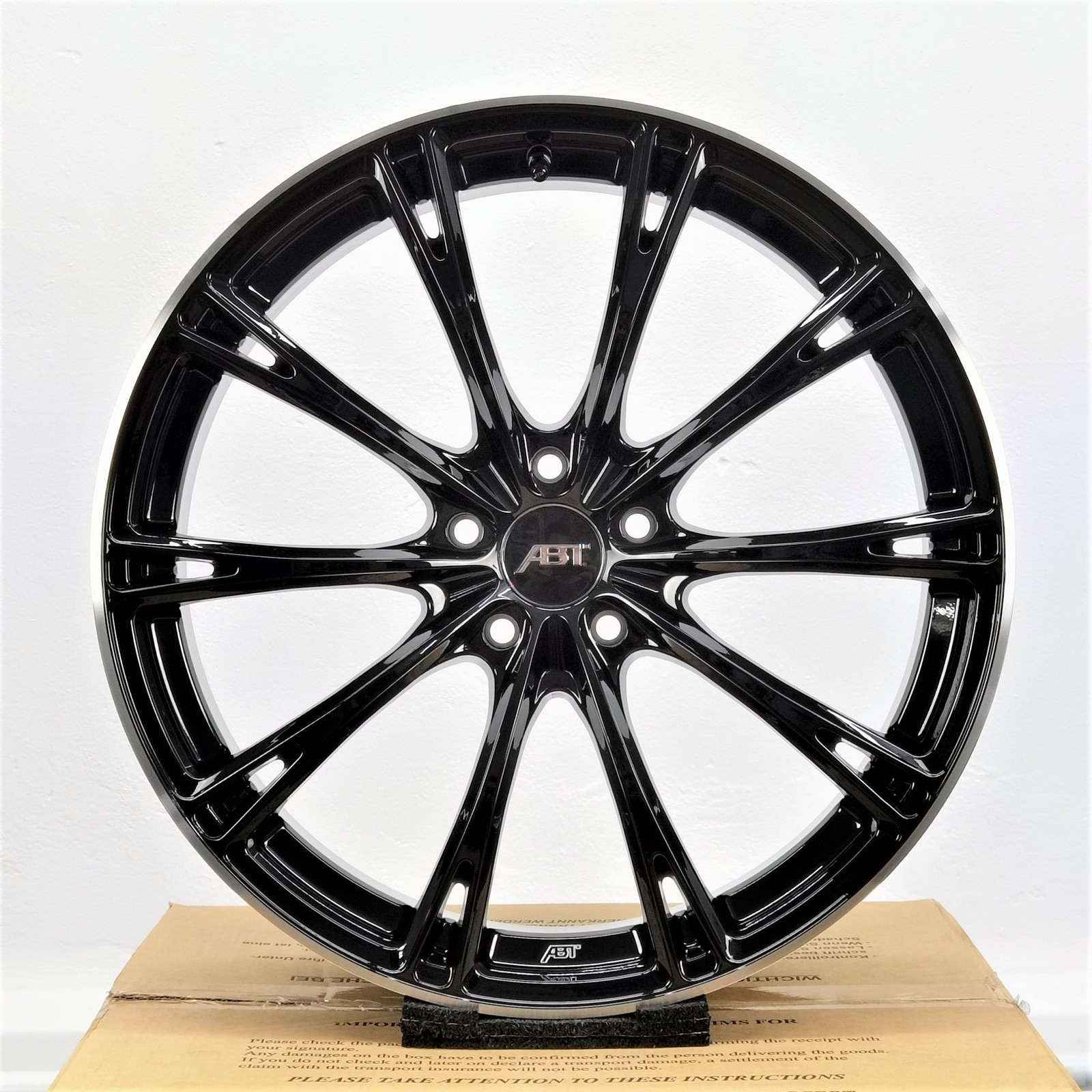 20 Zoll ABT Sportsline GR20 Glossy black, glanzgedreht Alufelgen – Bild 5