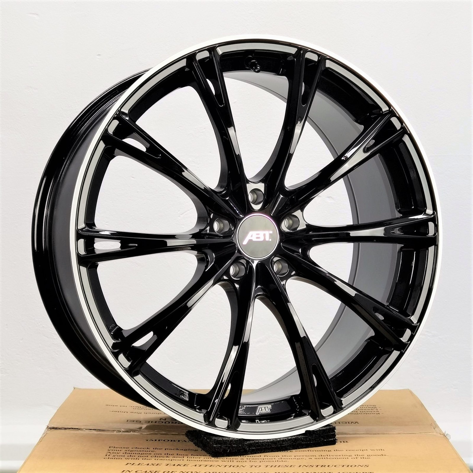 20 Zoll ABT Sportsline GR20 Glossy black, glanzgedreht Alufelgen – Bild 4