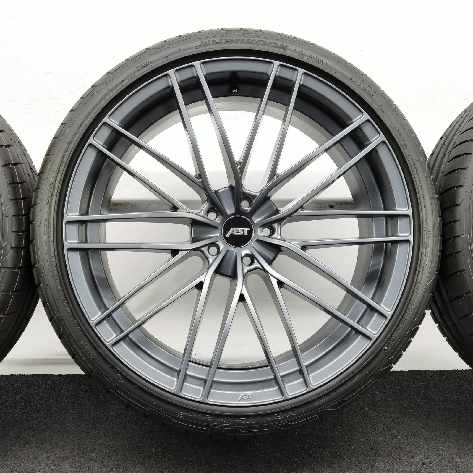 22 Zoll ABT Sportsline HR22 Dark smoke Sommerräder / Hankook Ventus S1 evo3 (soundabsorber) (AO) 285/30 R22 – Bild 7