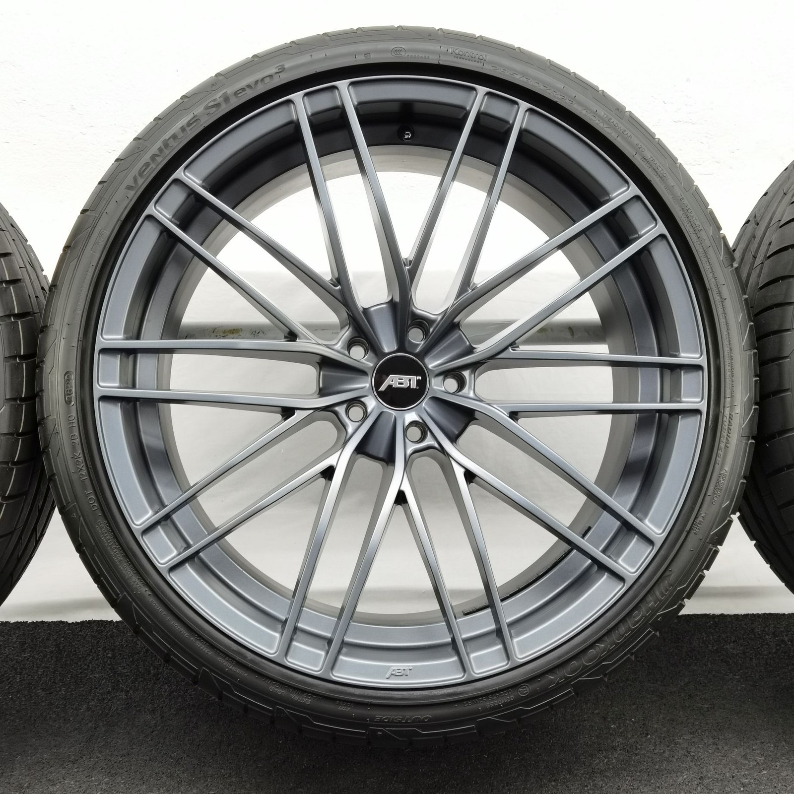 22 Zoll ABT Sportsline HR22 Dark smoke Sommerräder / Hankook Ventus S1 evo3 (soundabsorber) (AO) 285/30 R22 – Bild 6