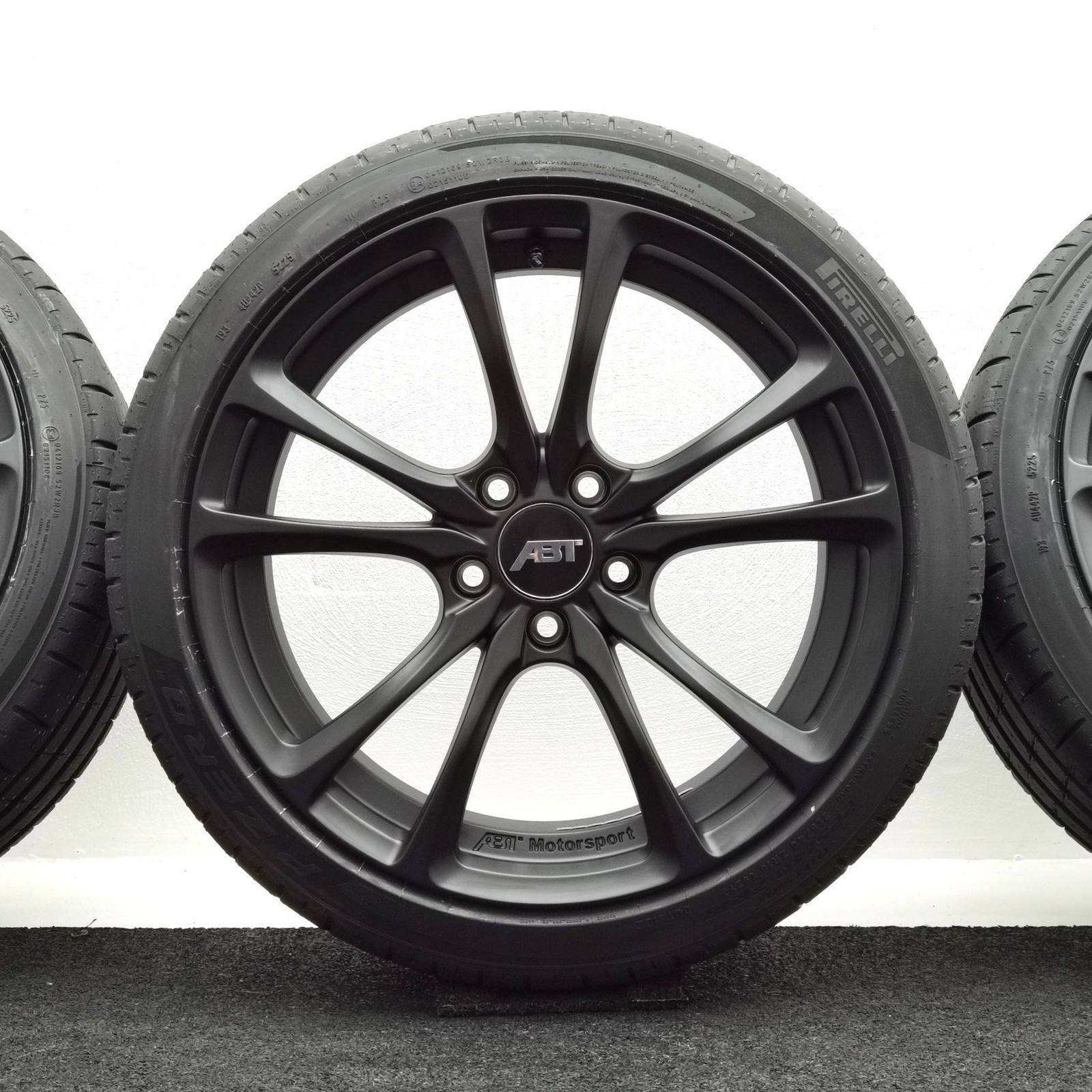 18 Zoll ABT Sportsline ER-C18 Matt black Sommerräder / Pirelli P Zero (PZ5) 225/40 R18 – Bild 3