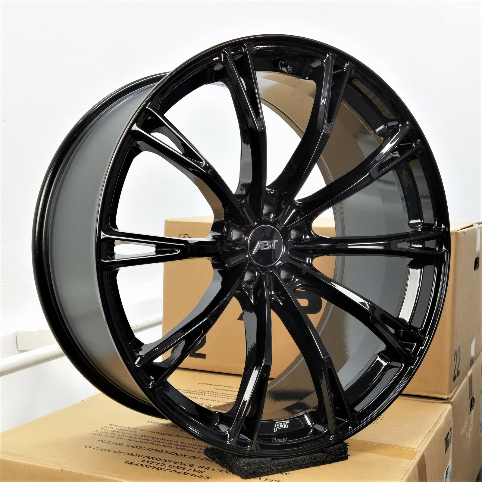 22 Zoll ABT Sportsline GR22 Glossy black Alufelgen – Bild 1