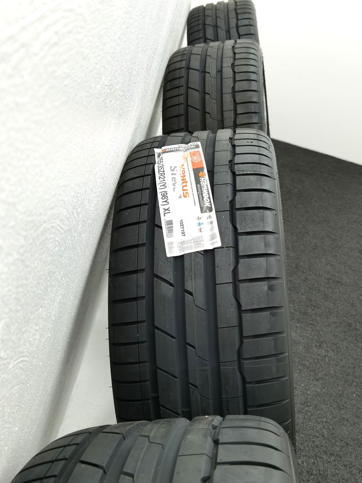 21 Zoll ABT Sportsline DR21 Glossy black, glanzgedreht Sommerräder / Hankook Ventus S1 evo3 255/35 R21 – Bild 2