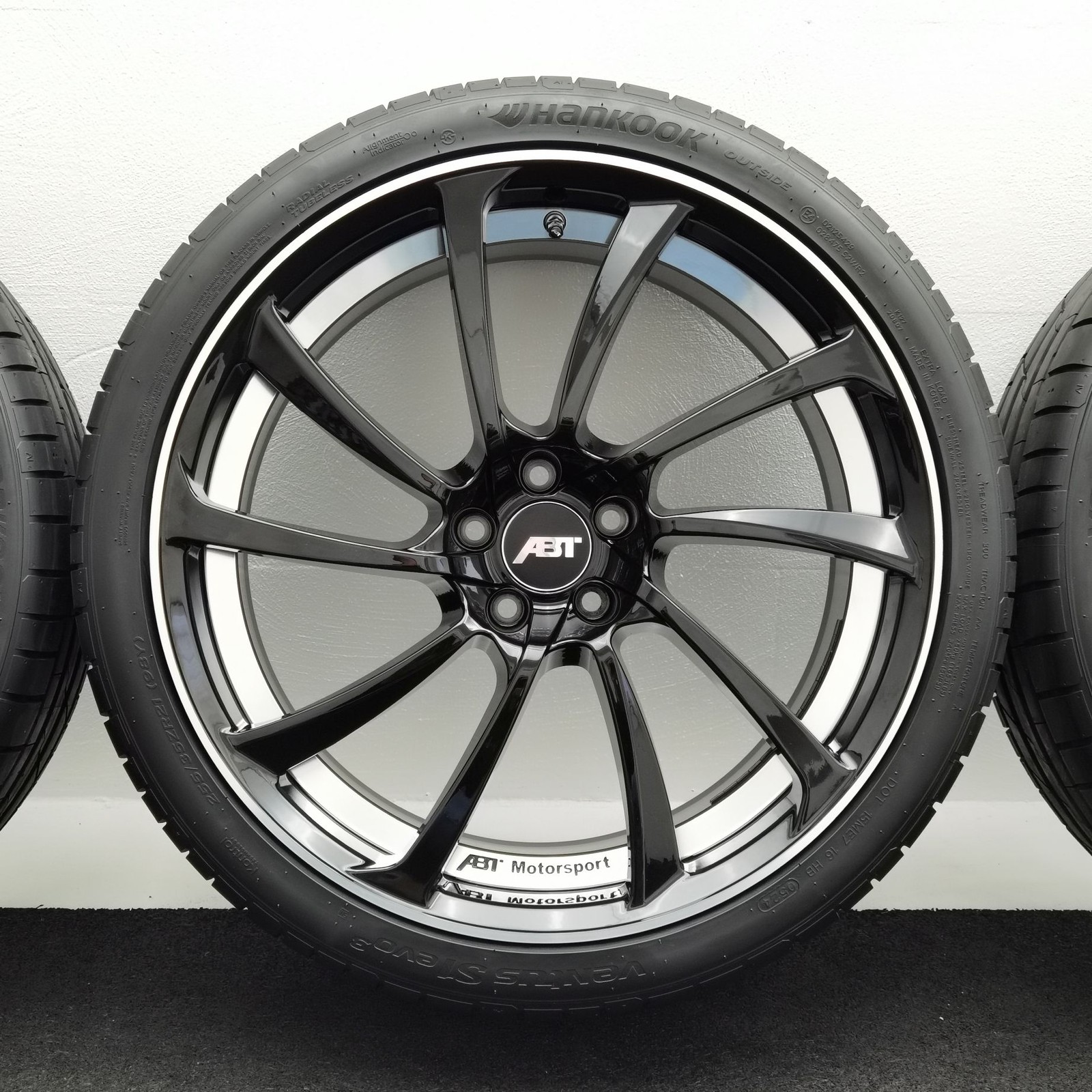 21 Zoll ABT Sportsline DR21 Glossy black, glanzgedreht Sommerräder / Hankook Ventus S1 evo3 255/35 R21 – Bild 4