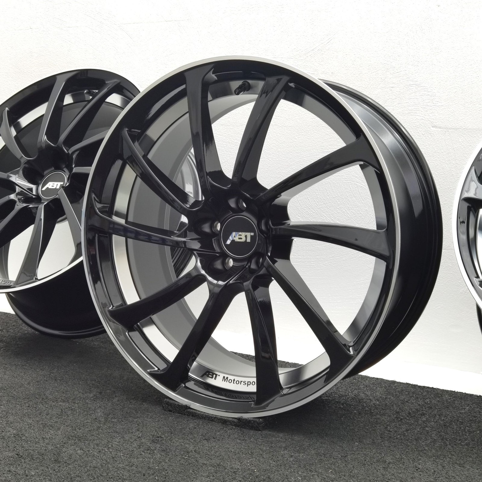 21 Zoll ABT Sportsline DR21 Glossy black, glanzgedreht Alufelgen – Bild 4