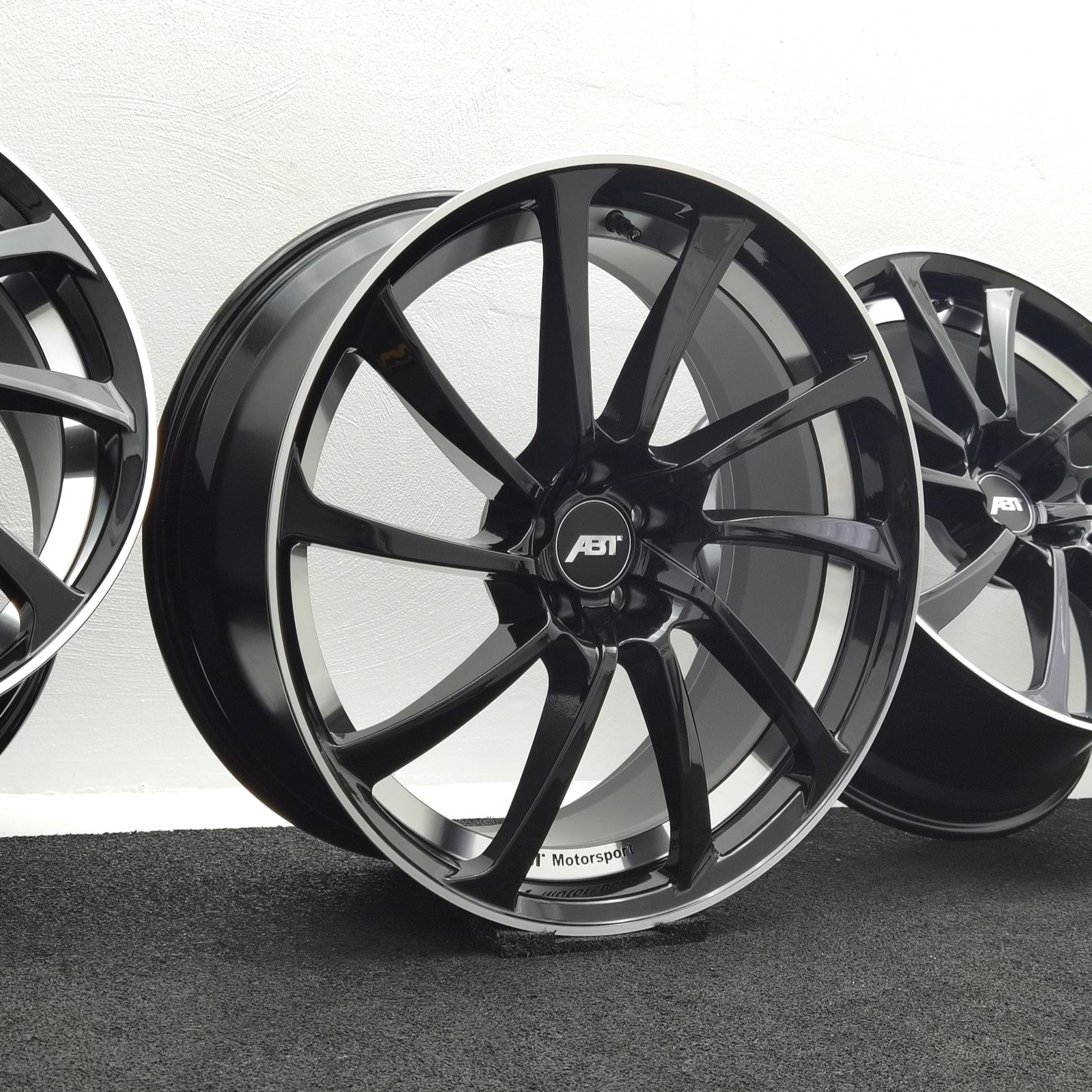 21 Zoll ABT Sportsline DR21 Glossy black, glanzgedreht Alufelgen – Bild 1