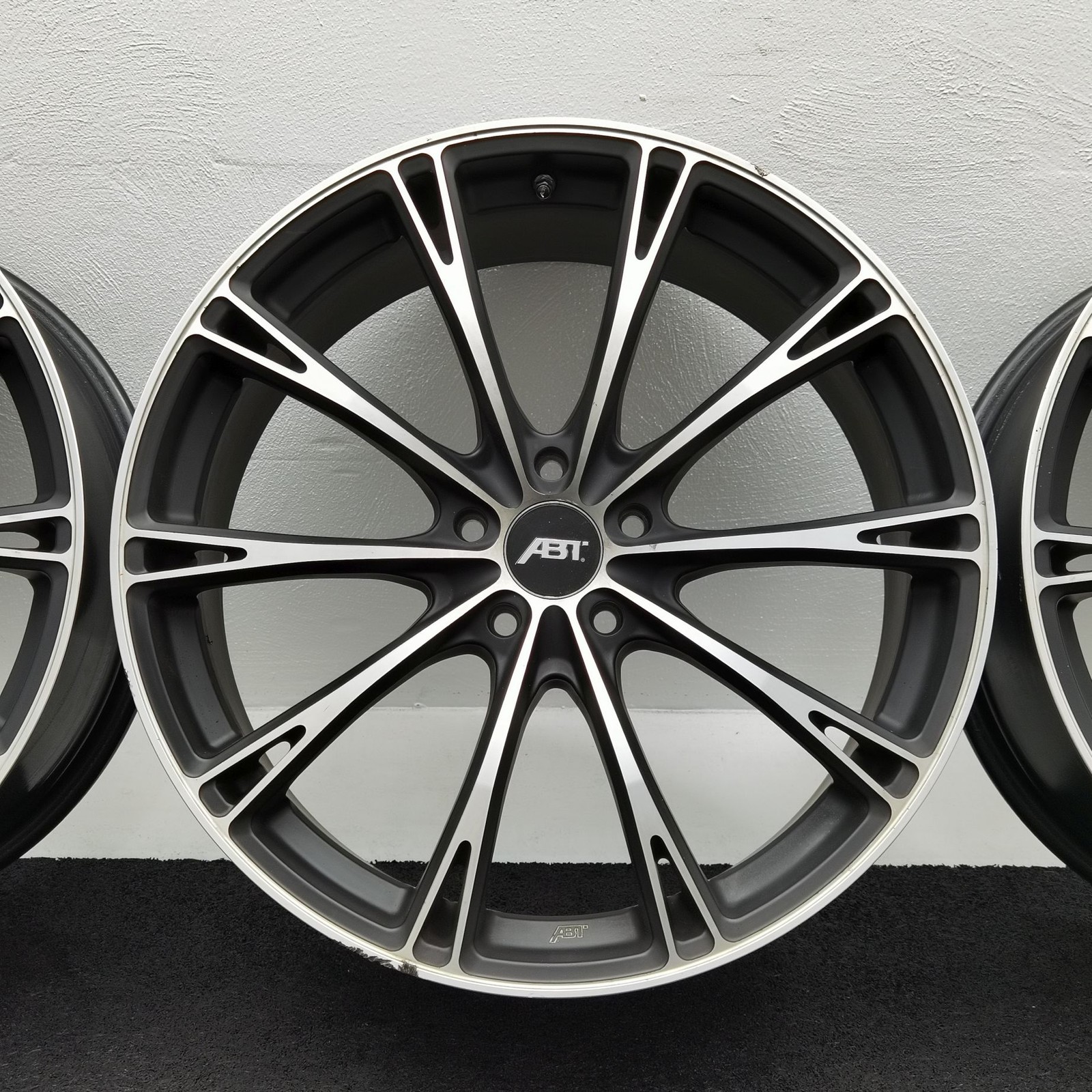 20 Zoll ABT Sportsline GR20 Matt black, glanzgedreht Alufelgen – Bild 5