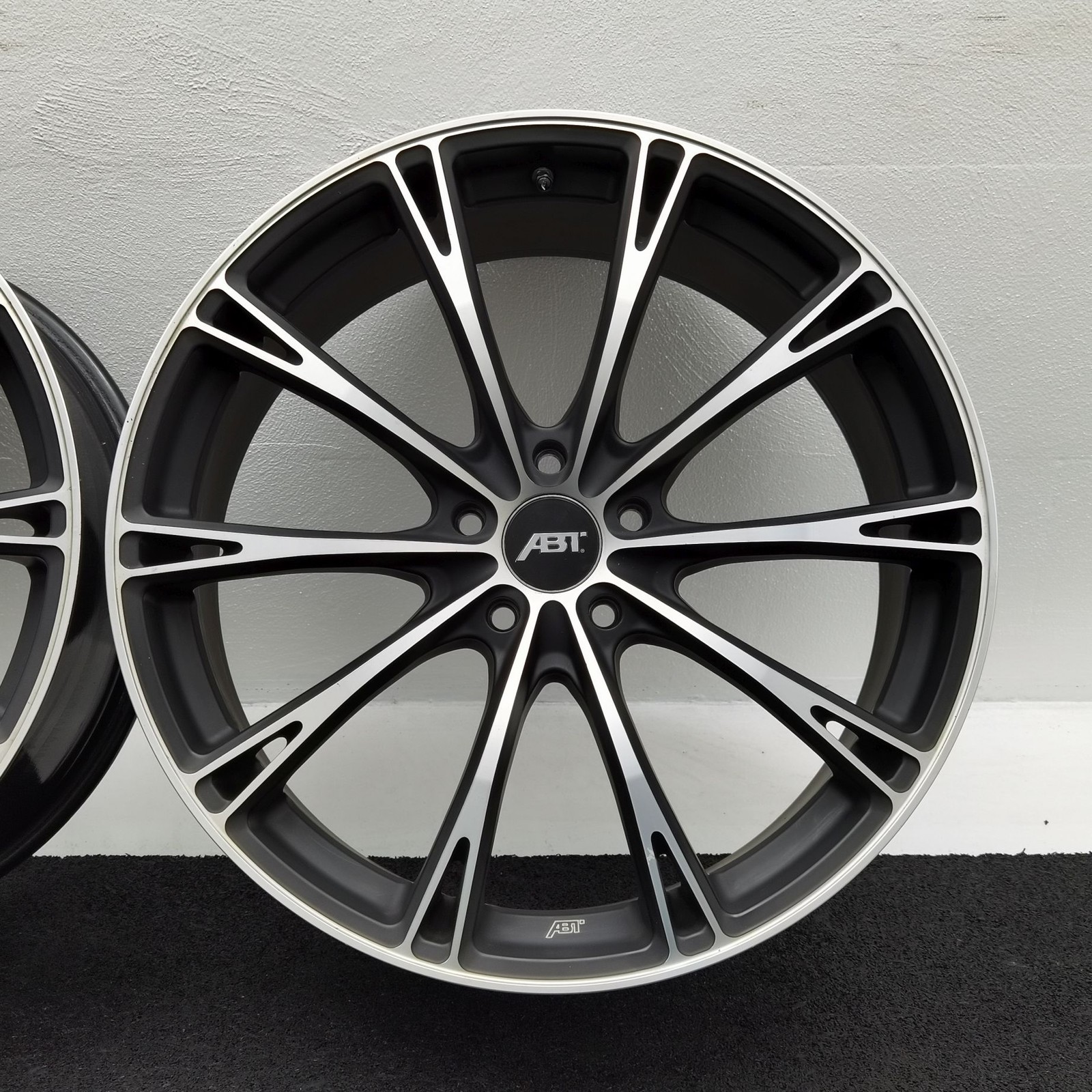 20 Zoll ABT Sportsline GR20 Matt black, glanzgedreht Alufelgen – Bild 9