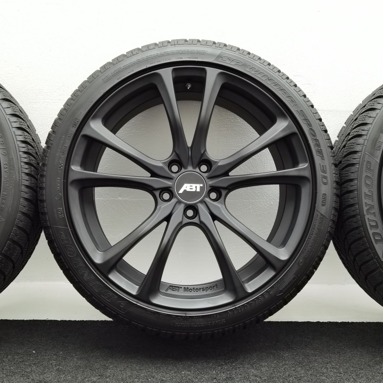 19 Zoll ABT Sportsline ER-C19 Matt black Winterräder / Dunlop SP Winter Sport 3D R01 235/40 R19 – Bild 4