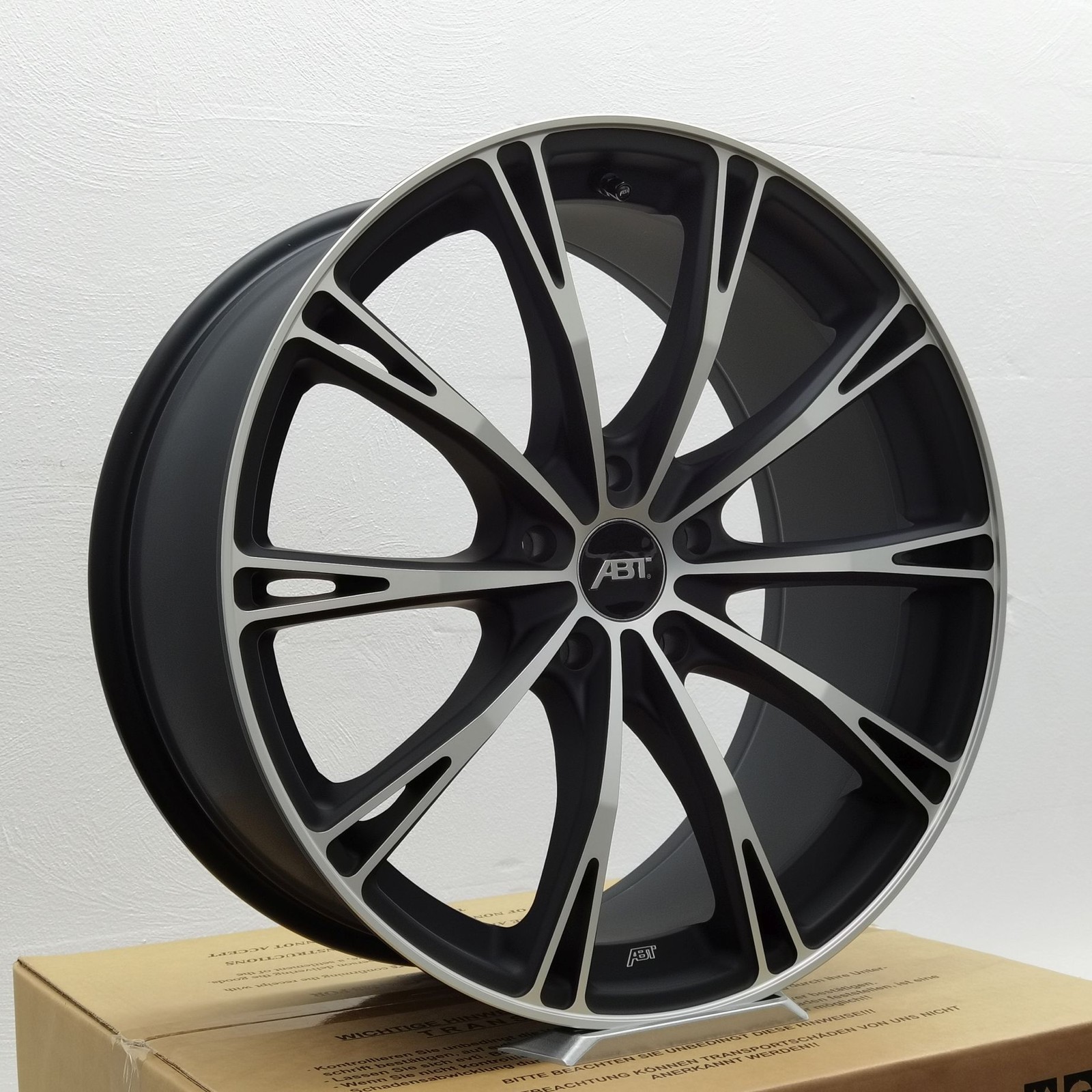 20 Zoll ABT Sportsline GR20 Matt black, glanzgedreht Alufelgen – Bild 2
