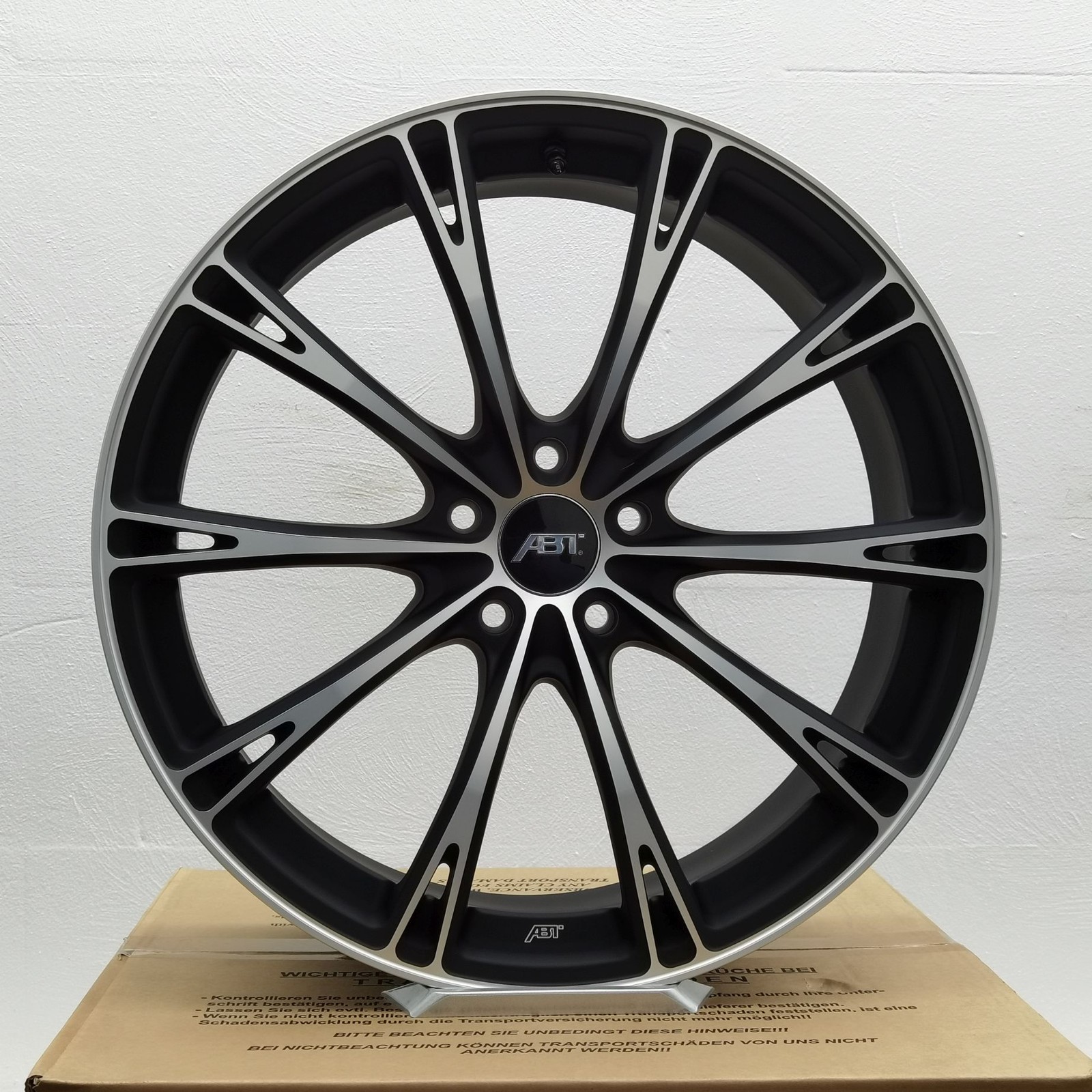 20 Zoll ABT Sportsline GR20 Matt black, glanzgedreht Alufelge – Bild 2