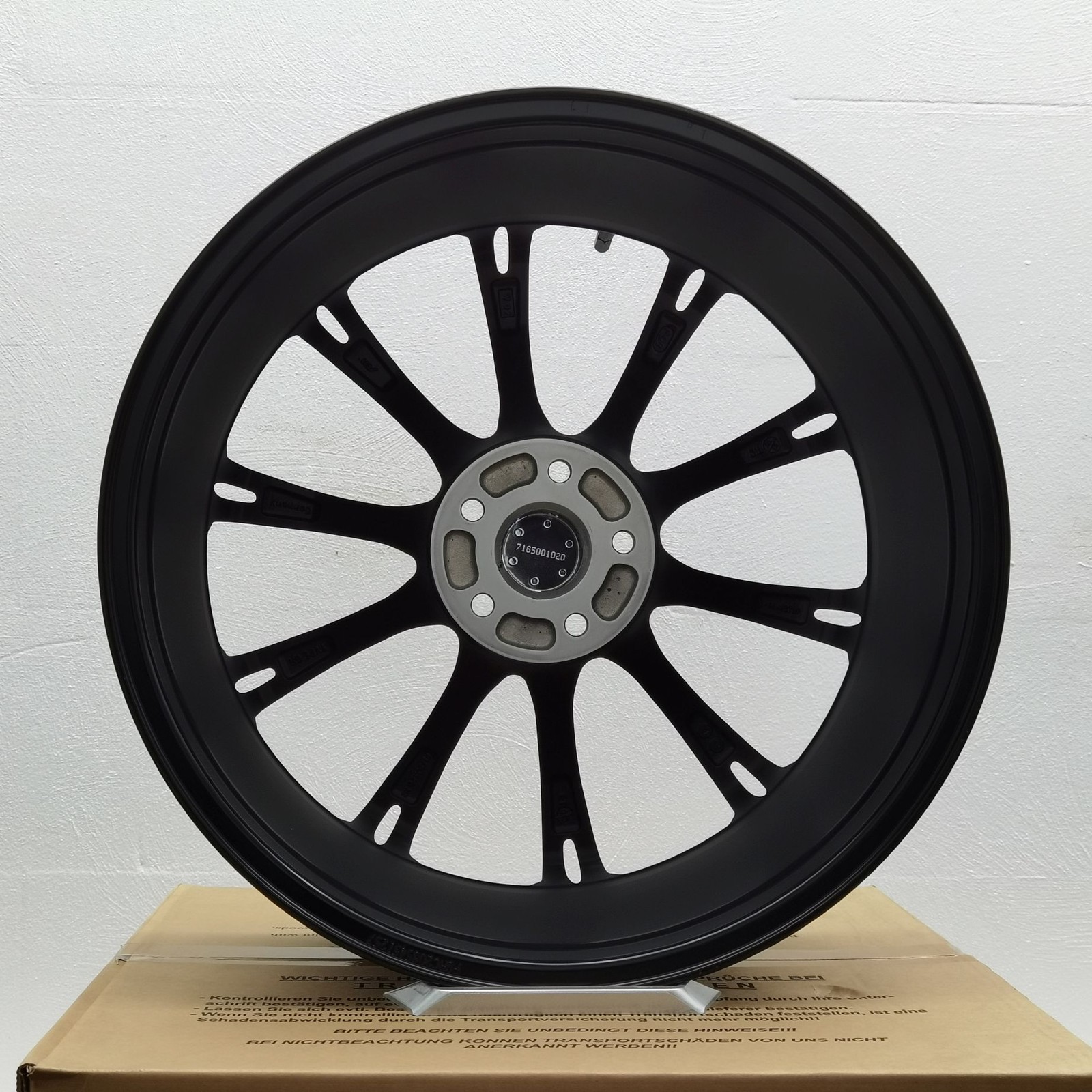 20 Zoll ABT Sportsline GR20 Matt black, glanzgedreht Alufelge – Bild 4