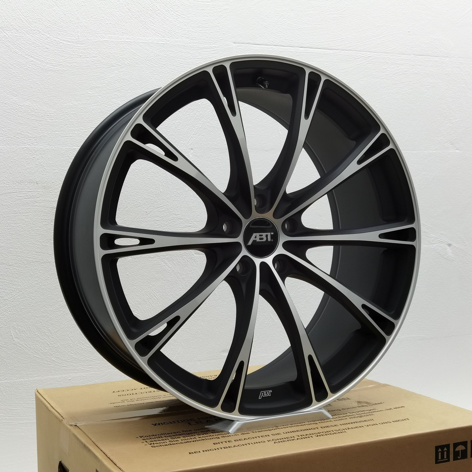 20 Zoll ABT Sportsline GR20 Matt black, glanzgedreht Alufelgen – Bild 2