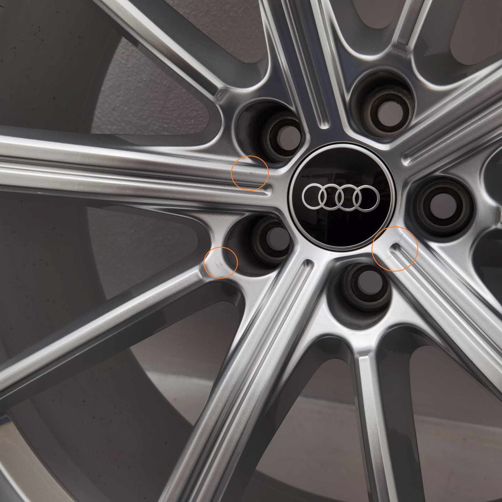 22 Zoll Audi 10-Speichen-Stern Silber Sommerräder / Hankook Ventus S1 evo3 SUV (K127A) 295/40 R22 – Bild 10
