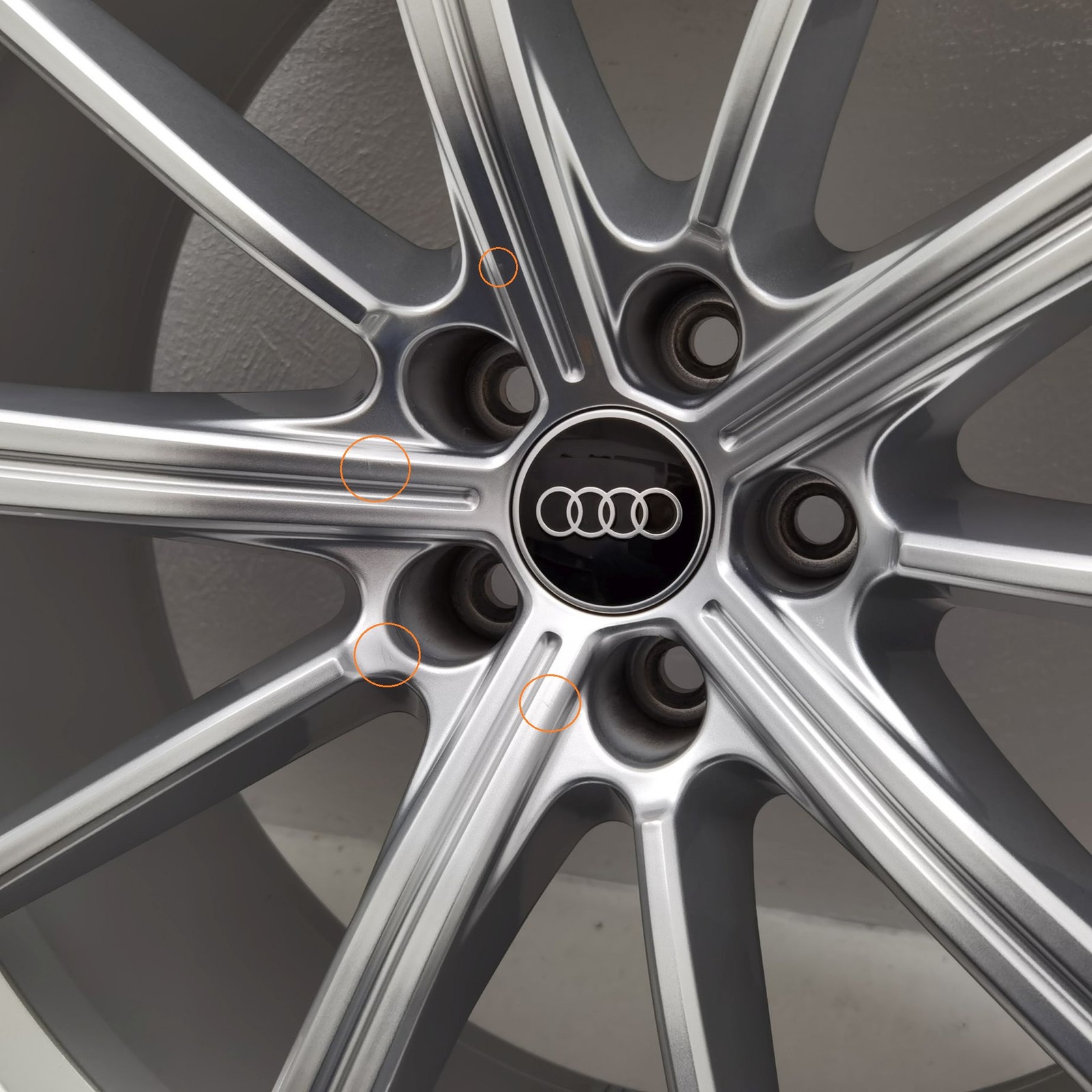 22 Zoll Audi 10-Speichen-Stern Silber Sommerräder / Hankook Ventus S1 evo3 SUV (K127A) 295/40 R22 – Bild 7