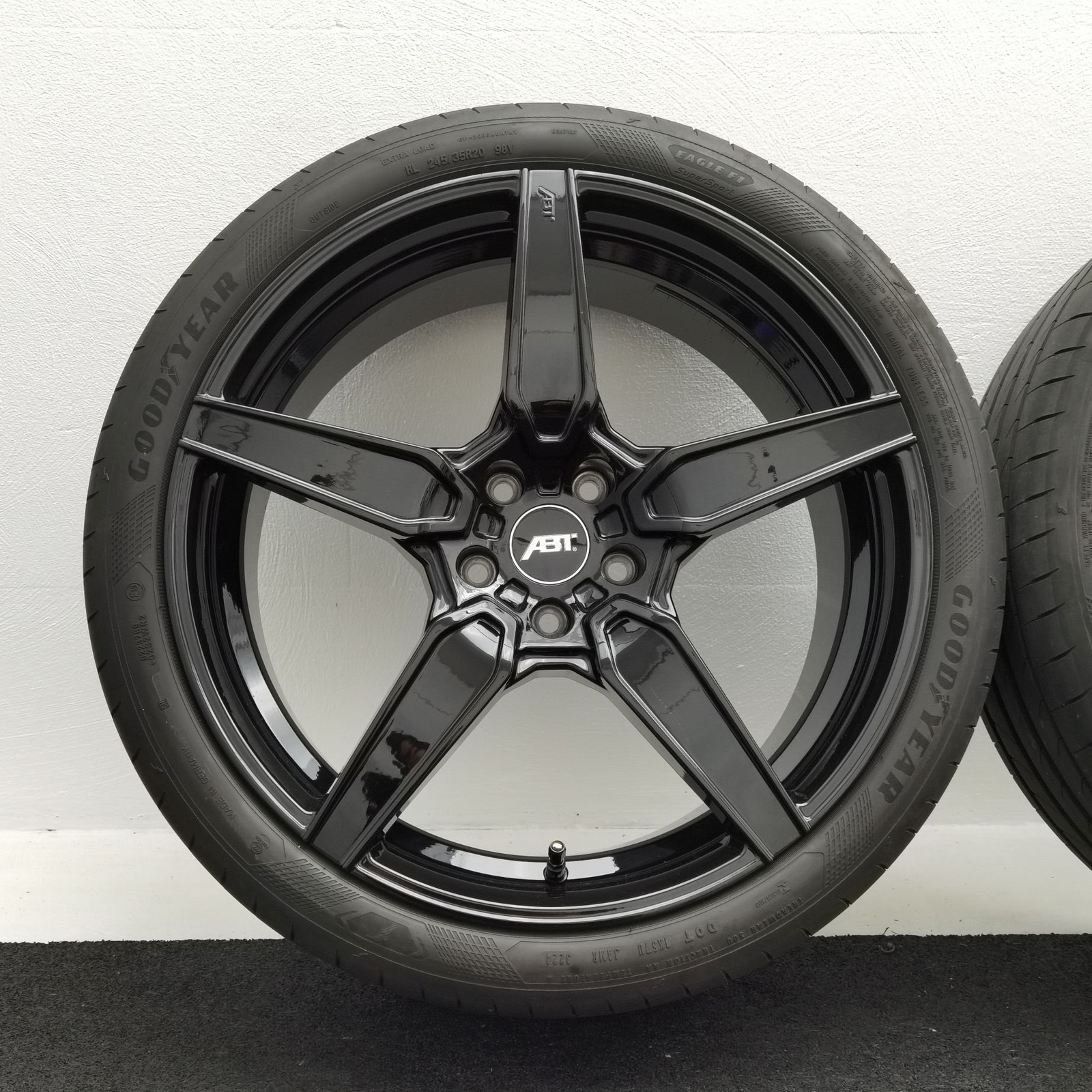 20 Zoll ABT Sportsline Prime Glossy black Sommerräder / Goodyear Eagle F1 Supersport 245/35 R20 – Bild 5