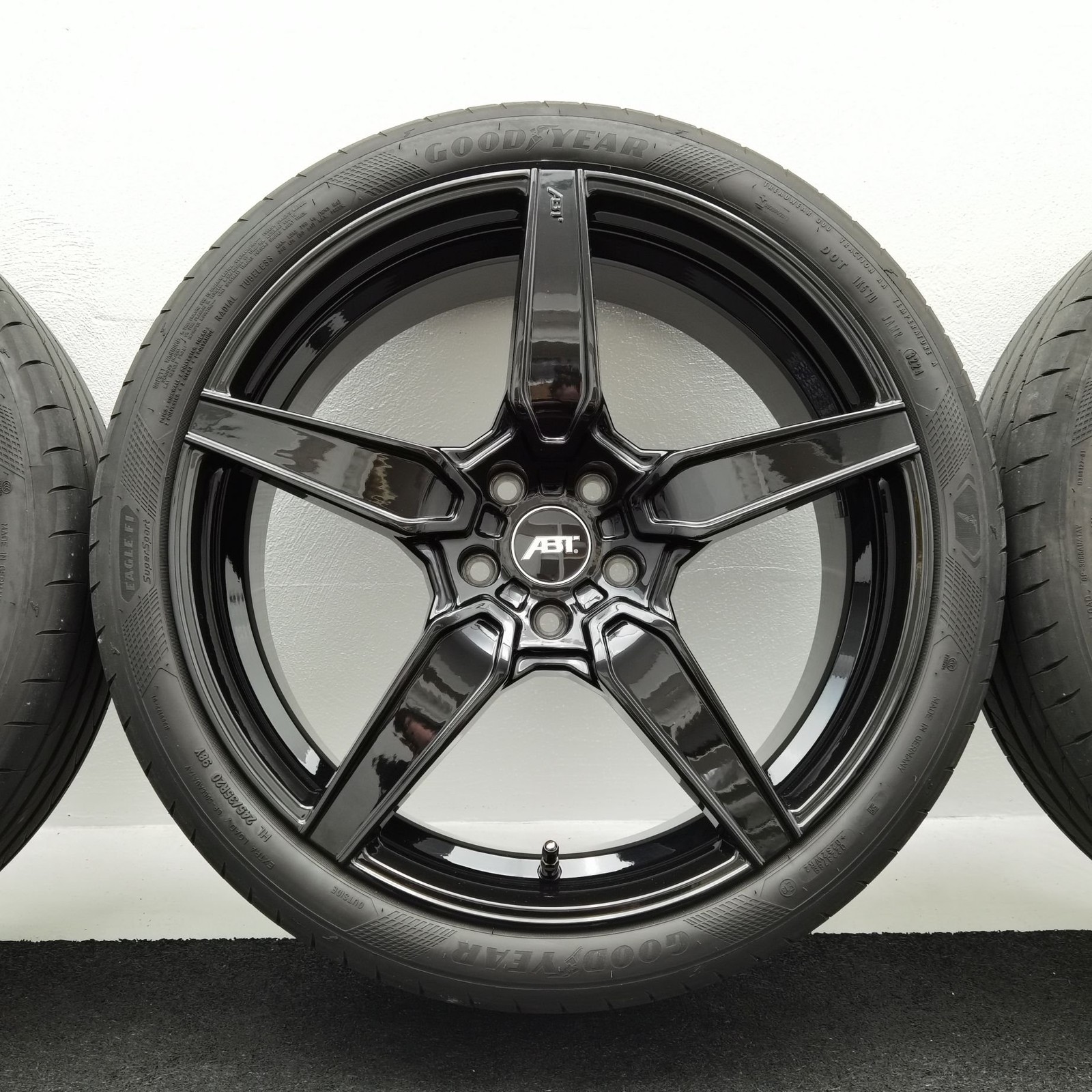 20 Zoll ABT Sportsline Prime Glossy black Sommerräder / Goodyear Eagle F1 Supersport 245/35 R20 – Bild 7