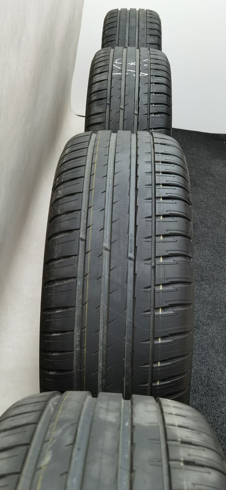 20 Zoll Audi 5-Doppel-Y-Speichen Graphitgrau, glanzgedreht Sommerräder / Michelin Pilot Sport 4 SUV 255/45 R20 – Bild 2