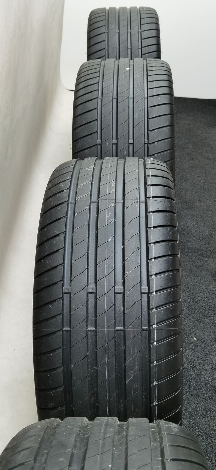 19 Zoll Audi 5-Y-Speichen Schwarz matt Sommerräder / Bridgestone Potenza Sport R01 265/30 R19 – Bild 2