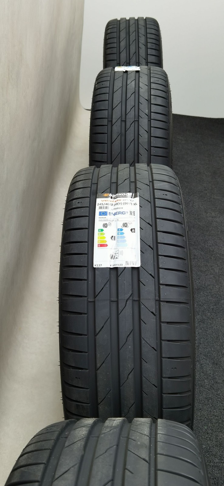 20 Zoll ABT Sportsline GR20 Glossy black Sommerräder / Hankook Ventus Evo K137 245/40 R20 – Bild 3