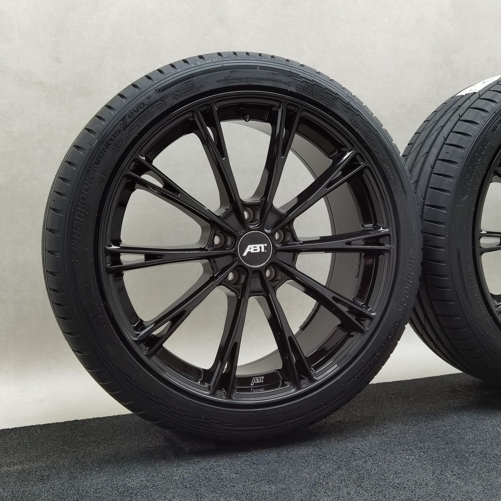 20 Zoll ABT Sportsline GR20 Glossy black Sommerräder / Hankook Ventus Evo K137 245/40 R20 – Bild 4