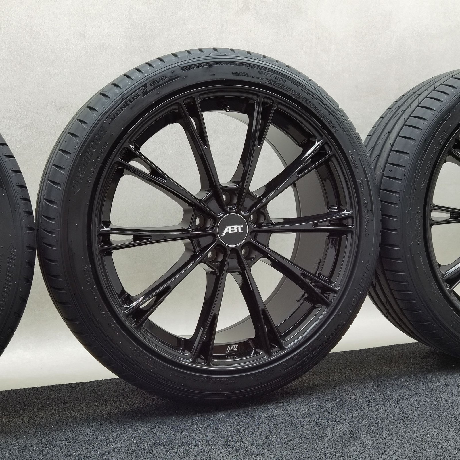 20 Zoll ABT Sportsline GR20 Glossy black Sommerräder / Hankook Ventus Evo K137 245/40 R20 – Bild 5