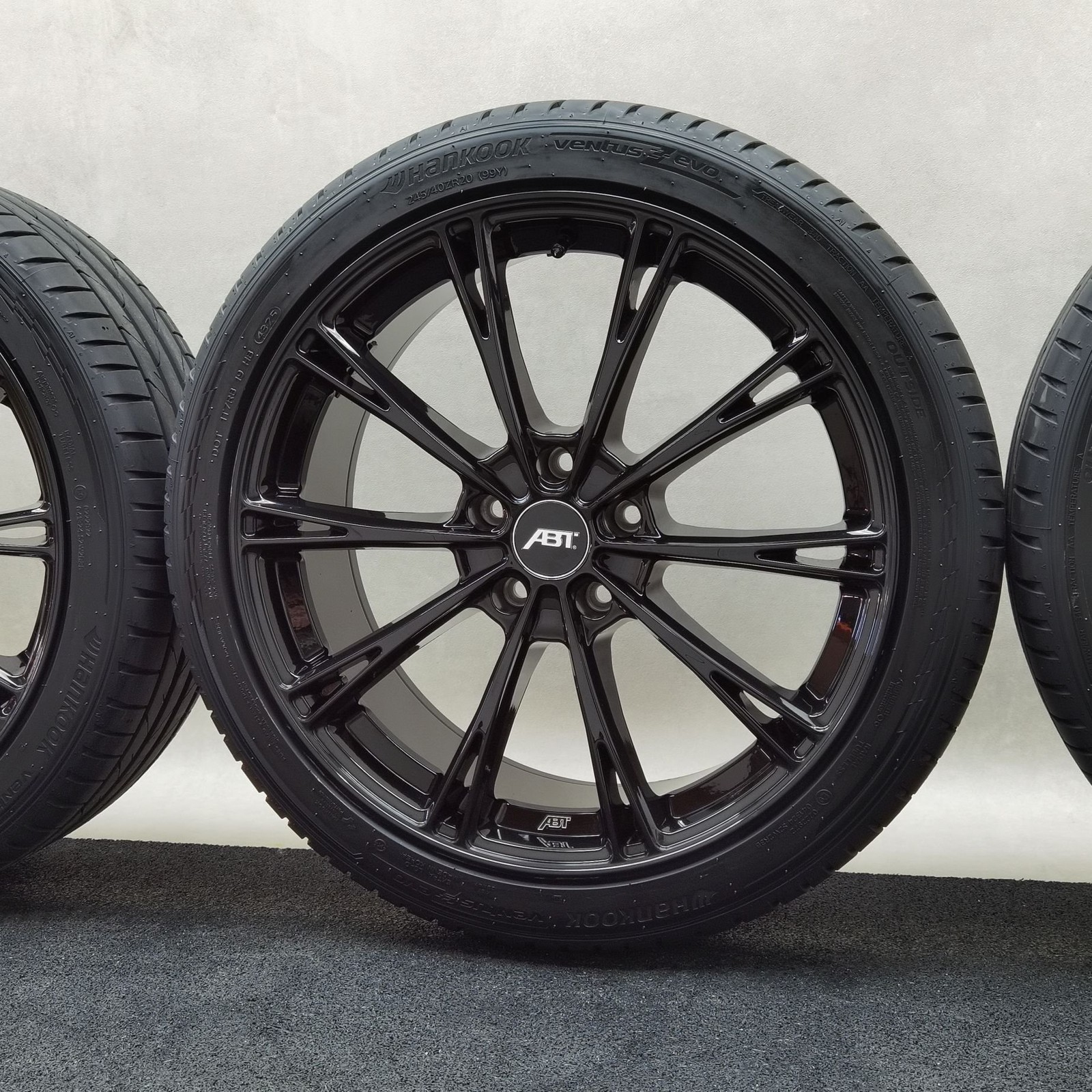 20 Zoll ABT Sportsline GR20 Glossy black Sommerräder / Hankook Ventus Evo K137 245/40 R20 – Bild 6