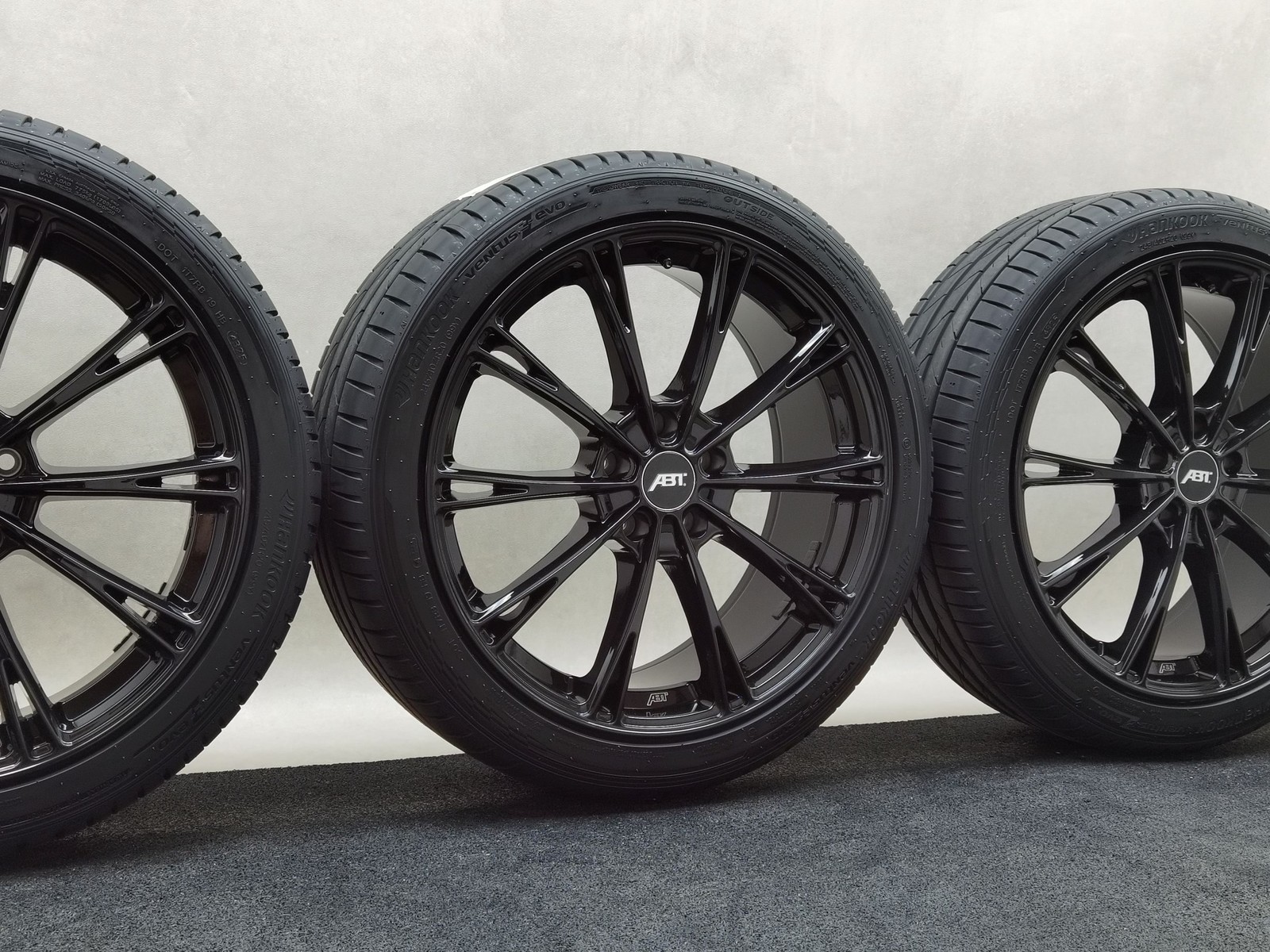 20 Zoll ABT Sportsline GR20 Glossy black Sommerräder / Hankook Ventus Evo K137 245/40 R20