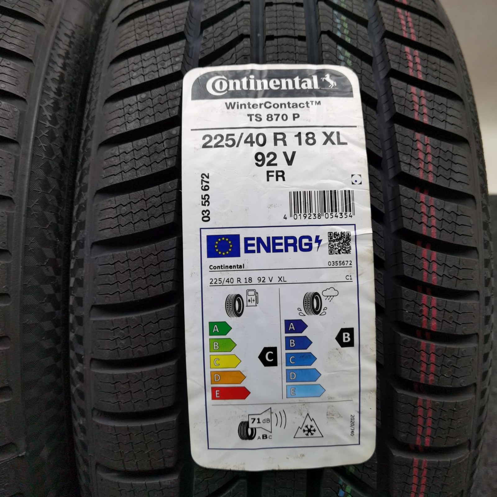 Continental WinterContact TS 870 P 225/40 R18 Winterreifen – Bild 2