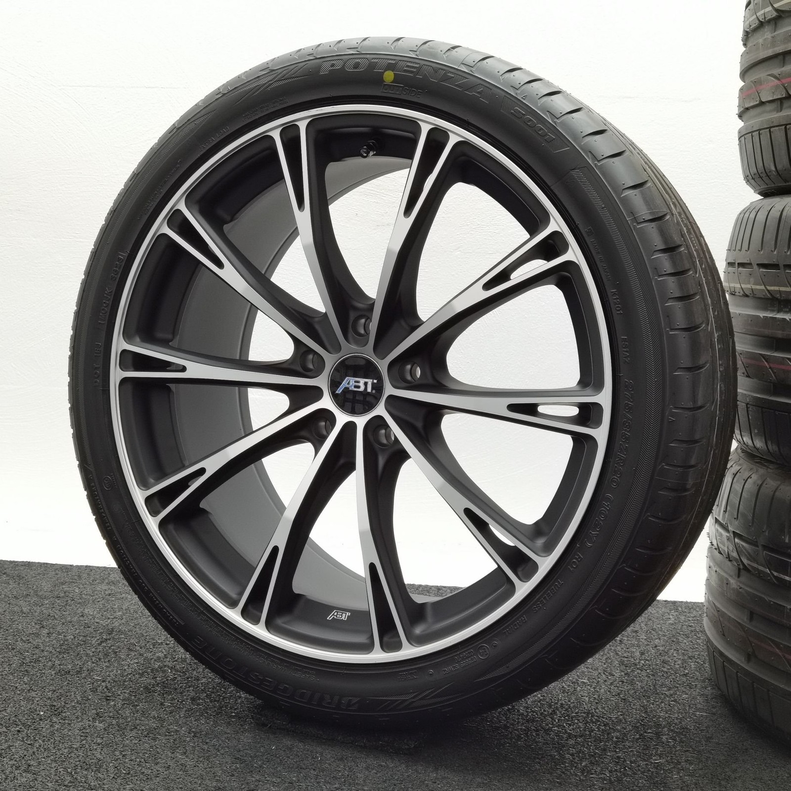 20 Zoll ABT Sportsline GR20 Matt black, glanzgedreht Sommerräder / Bridgestone Potenza S001 AO 275/35 R20 – Bild 5