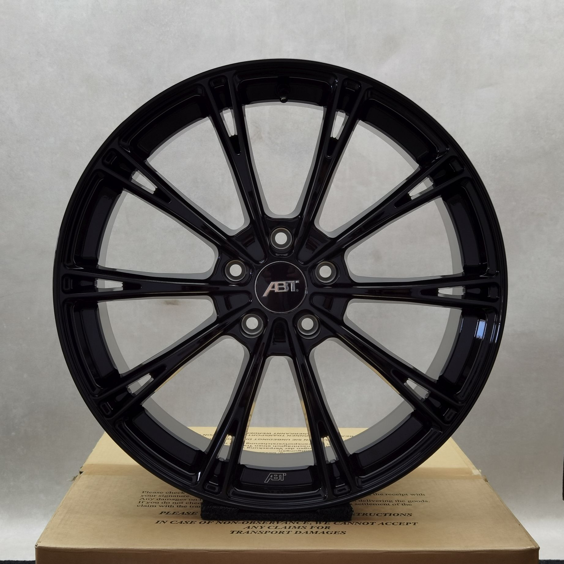20 Zoll ABT Sportsline GR20 Glossy black Alufelgen – Bild 4