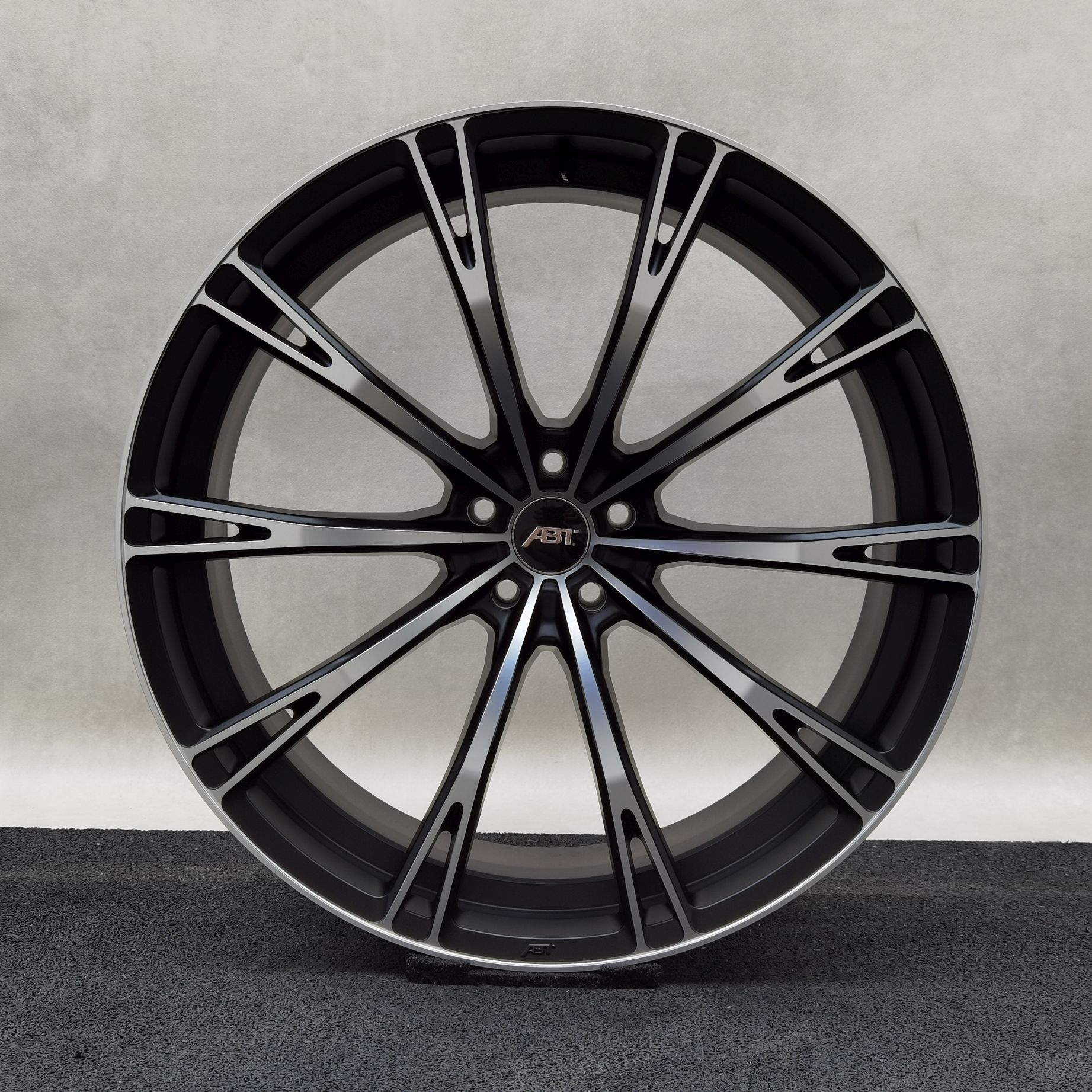 23 Zoll ABT Sportsline GR23 Matt black, glanzgedreht Alufelge
