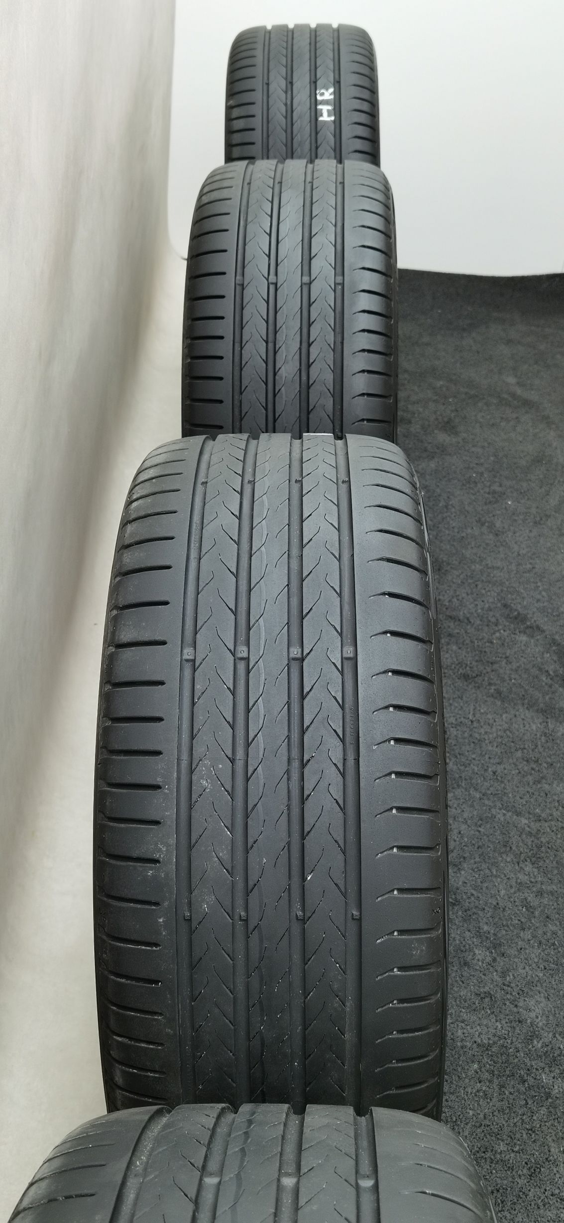 21 Zoll Audi Vielspeichen-S Schwarz metallic, glanzgedreht Sommerräder / Continental EcoContact 6 Q R0 ContiSilent 255/35 R21 – Bild 2