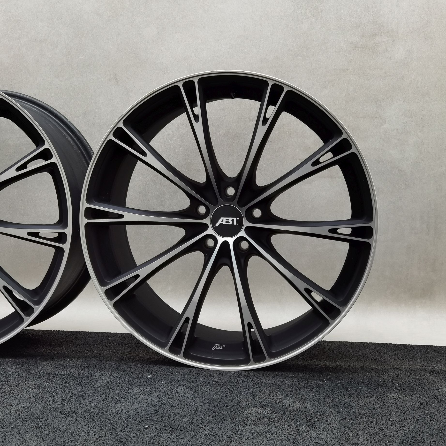 20 Zoll ABT Sportsline GR20 Matt black, glanzgedreht Alufelgen – Bild 5