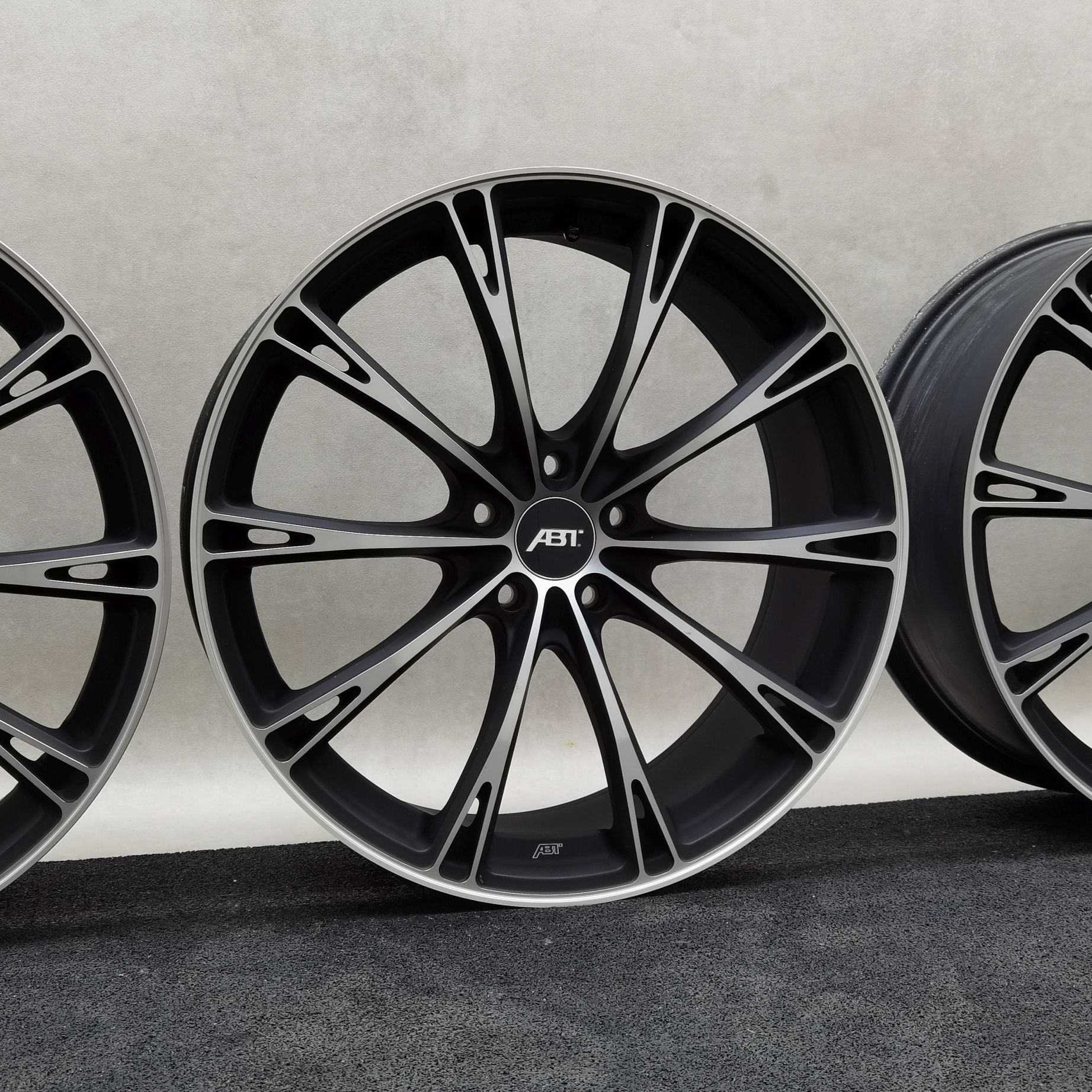 20 Zoll ABT Sportsline GR20 Matt black, glanzgedreht Alufelgen – Bild 3