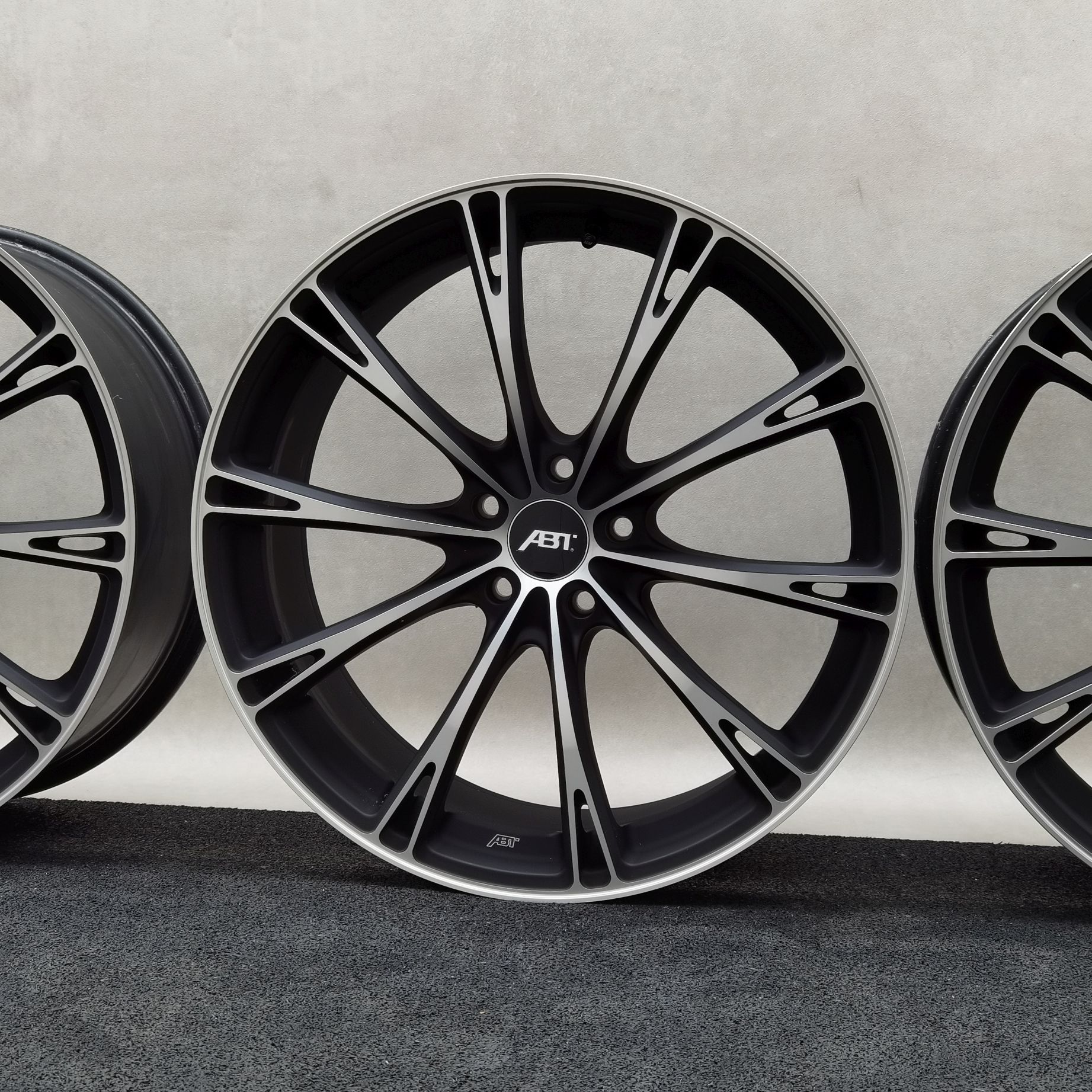 20 Zoll ABT Sportsline GR20 Matt black, glanzgedreht Alufelgen – Bild 4