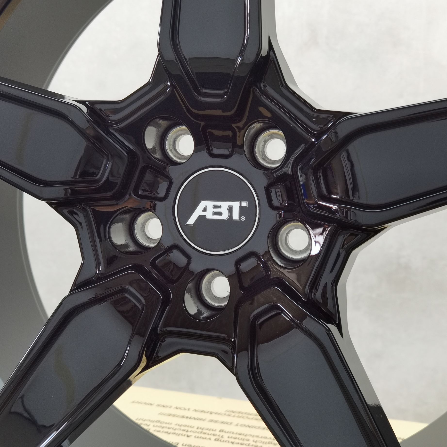 20 Zoll ABT Sportsline Prime Glossy black Alufelgen – Bild 7