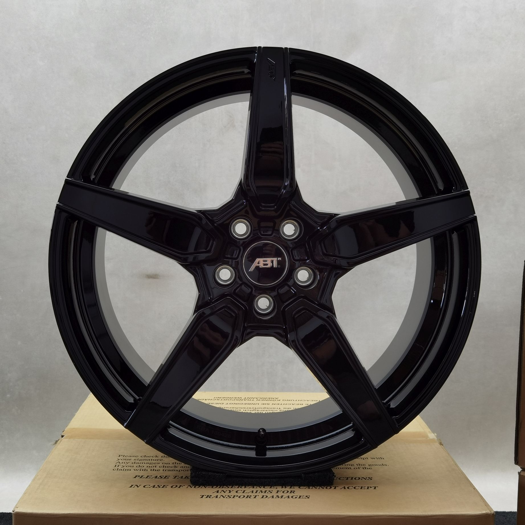 20 Zoll ABT Sportsline Prime Glossy black Alufelgen – Bild 5