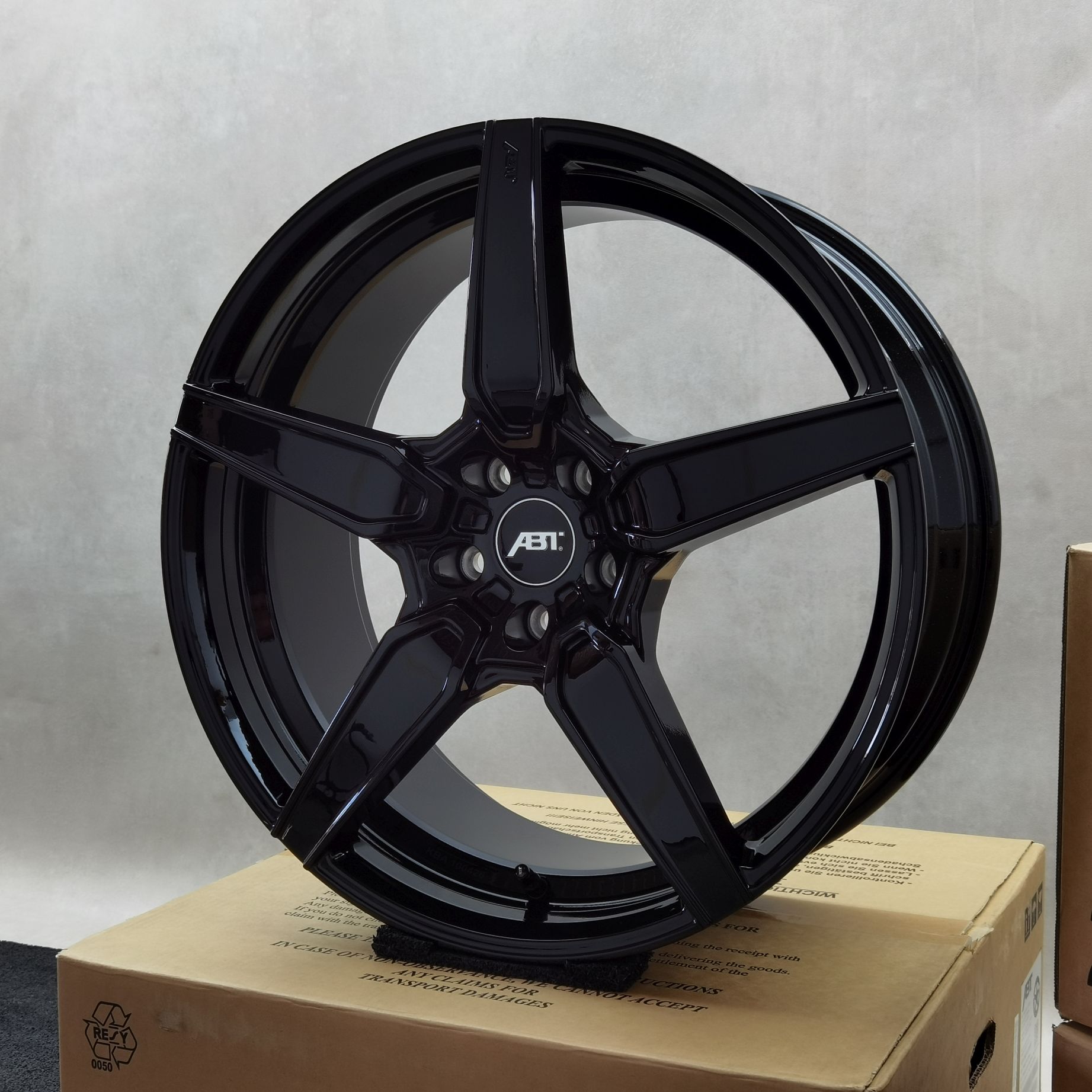 20 Zoll ABT Sportsline Prime Glossy black Alufelgen – Bild 6