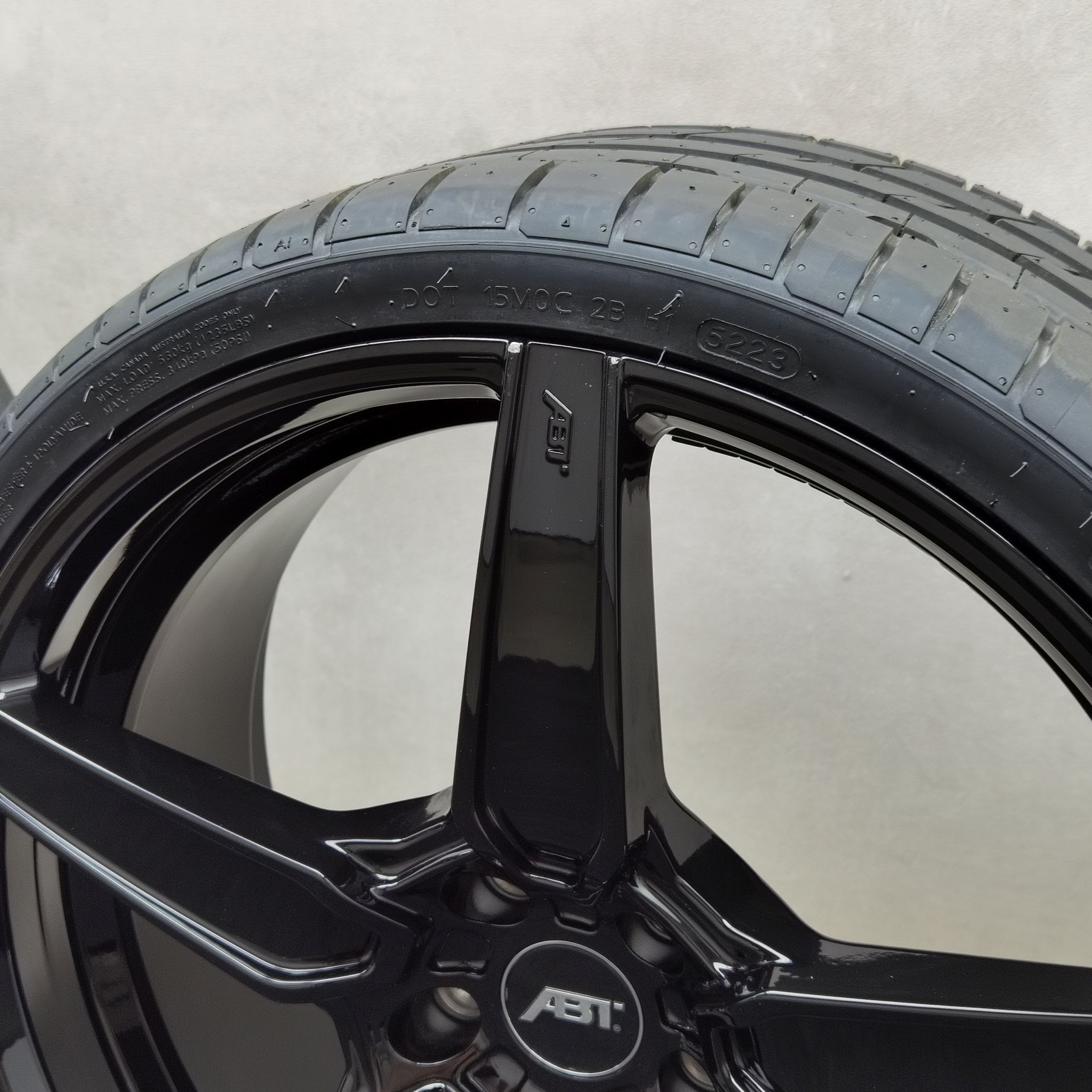 20 Zoll ABT Sportsline Prime Glossy black Sommerräder / Hankook Ventus S1 evo3 (K127) 235/30 R20 – Bild 12