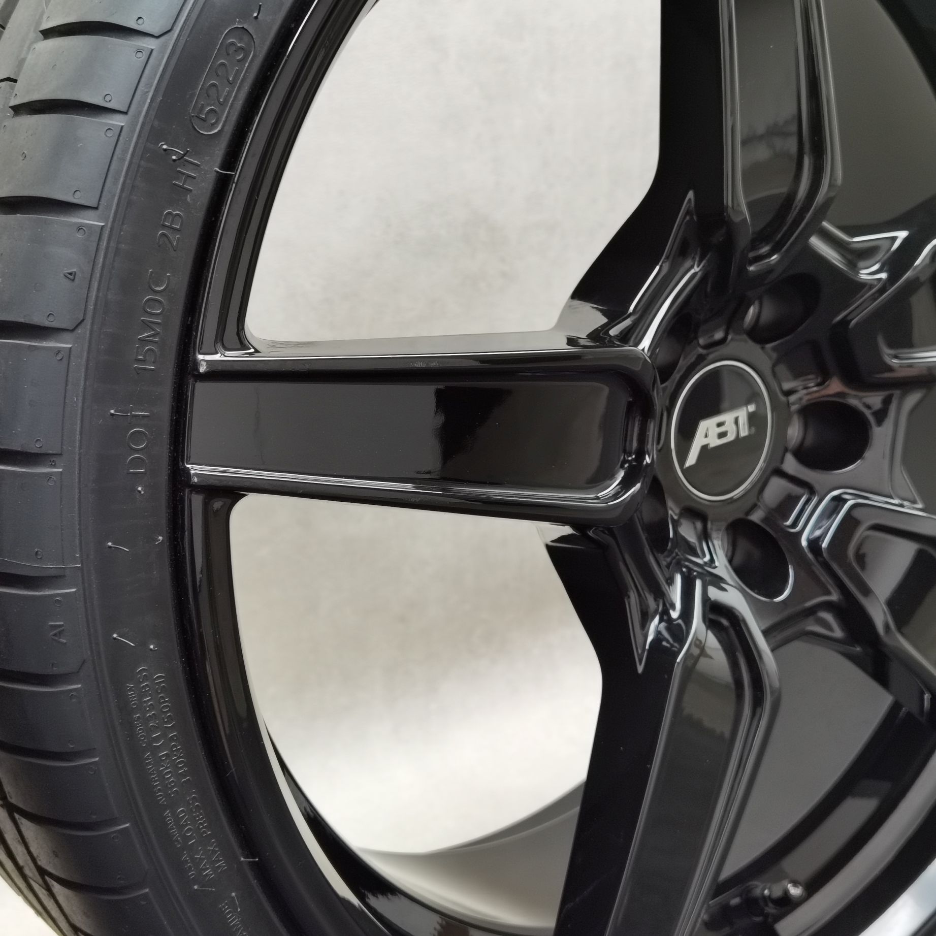 20 Zoll ABT Sportsline Prime Glossy black Sommerräder / Hankook Ventus S1 evo3 (K127) 235/30 R20 – Bild 8