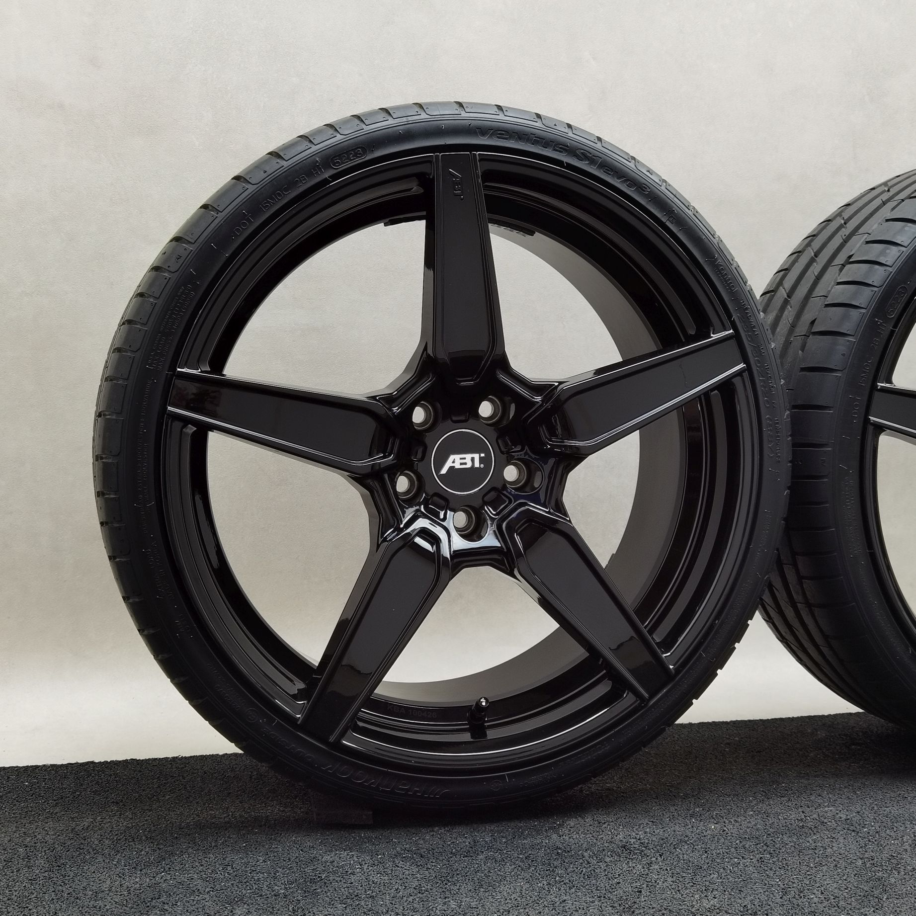 20 Zoll ABT Sportsline Prime Glossy black Sommerräder / Hankook Ventus S1 evo3 (K127) 235/30 R20 – Bild 3