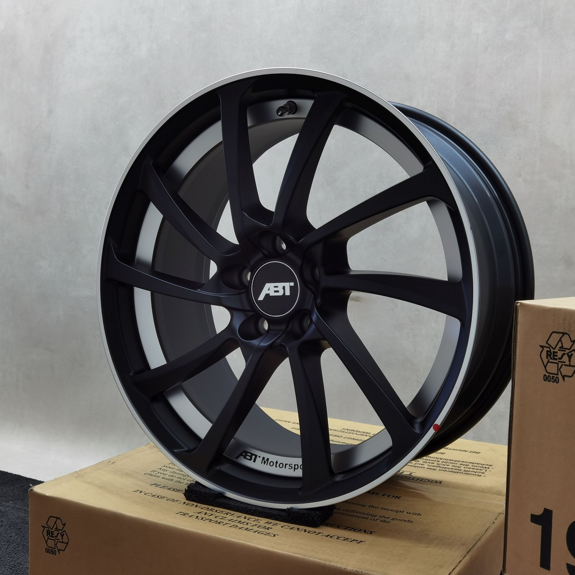 19 Zoll ABT Sportsline DR19 Mystic black Alufelgen – Bild 4